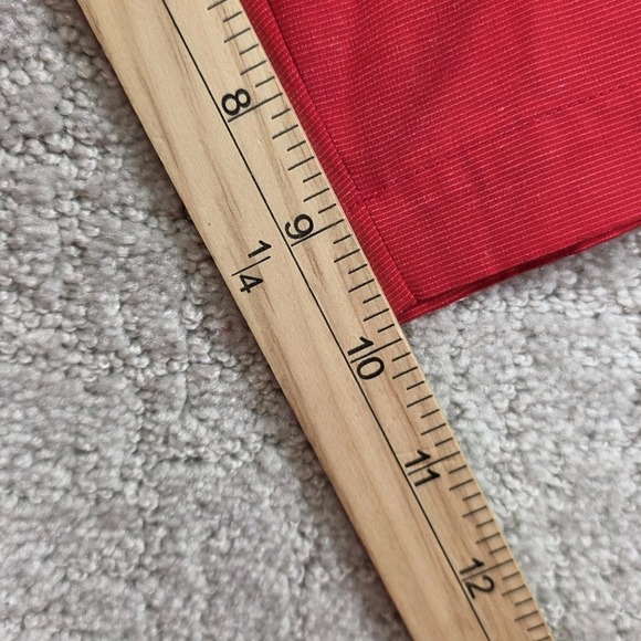 Travis Mathew Red Golf Hiking Shorts Men's Size 32 Casual Flat Front Pockets - Picture 7 of 7